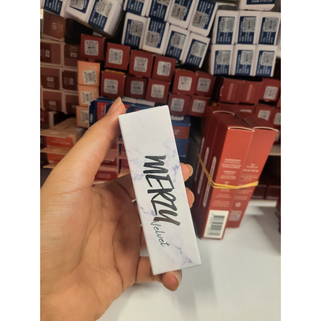 Son Merzy The First Velvet Tint Ver 3 - Merzy vỏ xanh - Season 3