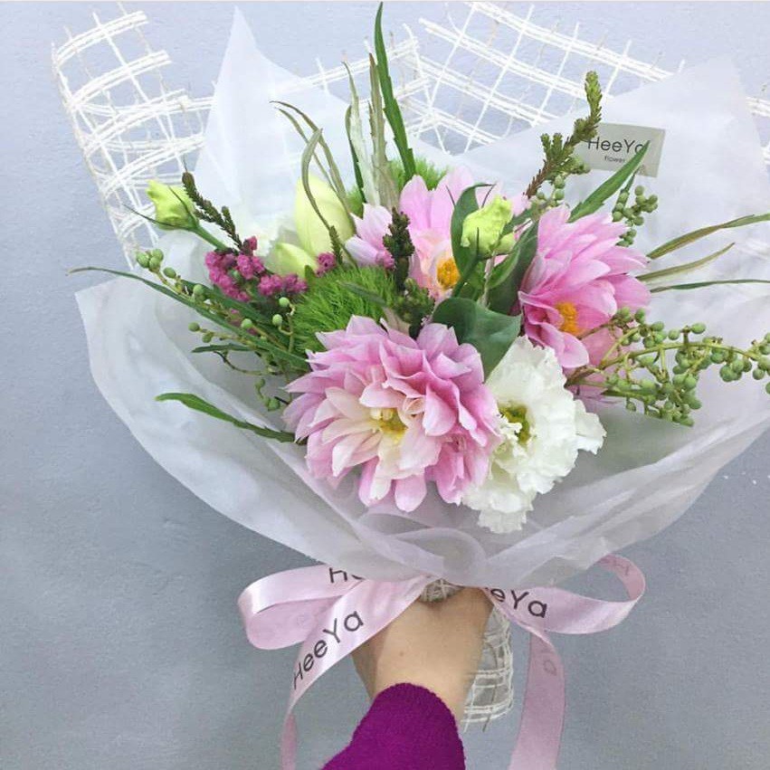 GIẤY MẾCH LỤA GÓI HOA - 1 cuộn / 14 mét