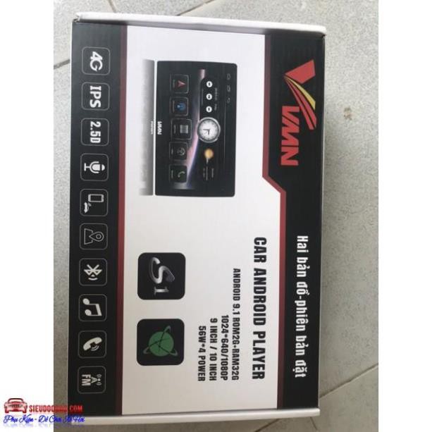 [Rẻ số 1] Màn hình Android theo xe i10 ( Chính hãng VMN tặng bản đồ Vietmaps1 trị giá 500k) .