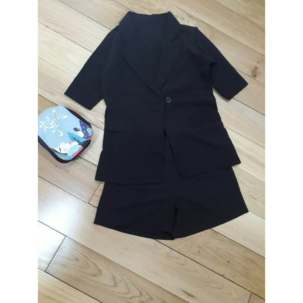 Set vest 3 món _ áo tay lở quần đùi áo trong