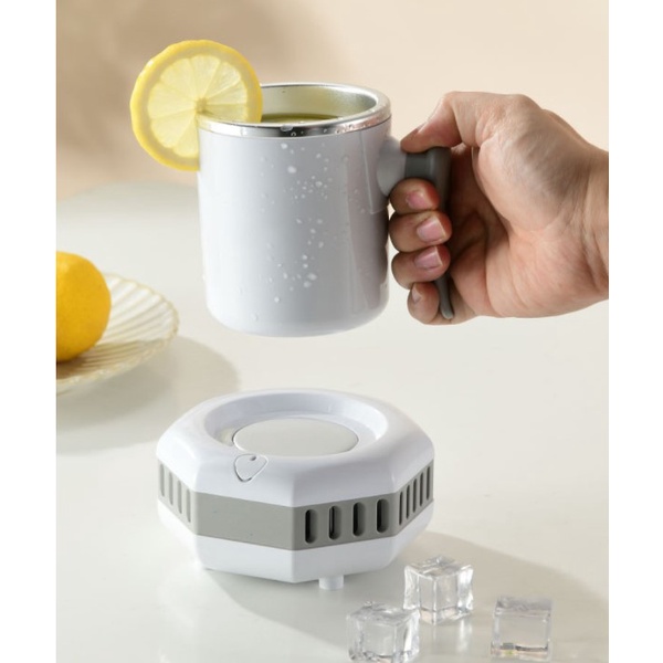 Oxygen072 Cốc làm mát nhanh Hoạt động dễ dàng Máy cốc hiệu suất lớn cho văn phòng Ký túc xá Phích cắm AC 220V CN