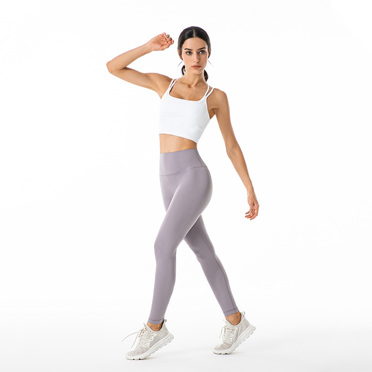 Set đồ Hoppe Fumeng gồm áo ngực thể thao + quần dài tập yoga thời trang cho nữ