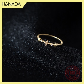Nhẫn Bạc 925 Hanada 0059