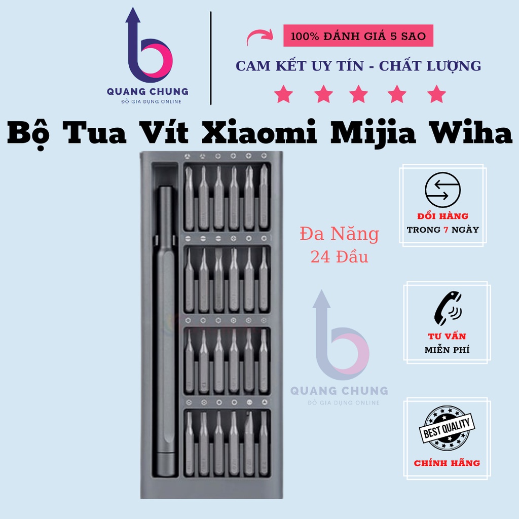 Bộ Tua Vít Xiaomi Mijia Wiha Đa Năng 24 Đầu , Quang Chung Đồ Gia Dụng , Tua Vít Sửa Chữa Đa Năng , Độ Chính Xác Cao