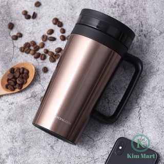 Ly Giữ Nhiệt Có Lọc inox Pha Cà Phê, Trà Lock&Lock Coffee Filter Mug LHC4197 580ml Màu Vàng tuyệt đẹp