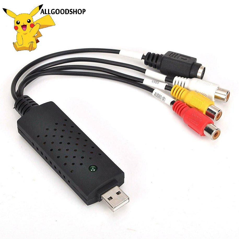 [Goodshop] Multi-function Usb 2.0 Audio Tv Video Vhs To Dvd Pc Hdd Converter Adapter Card