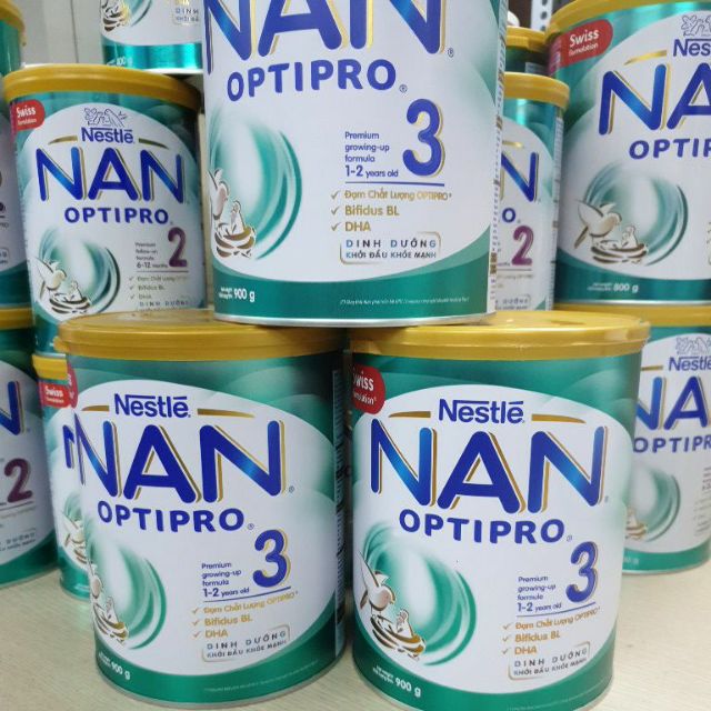 [CHÍNH HÃNG] Sữa Bột Nestlé NAN Optipro - Nan Việt Số 3 - Hộp 900g Date mới