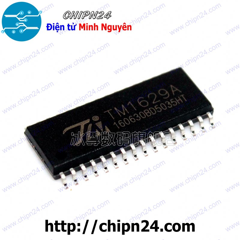 [1 CON] IC TM1629A SOP-32 (SMD Dán) (TM1629 1629)