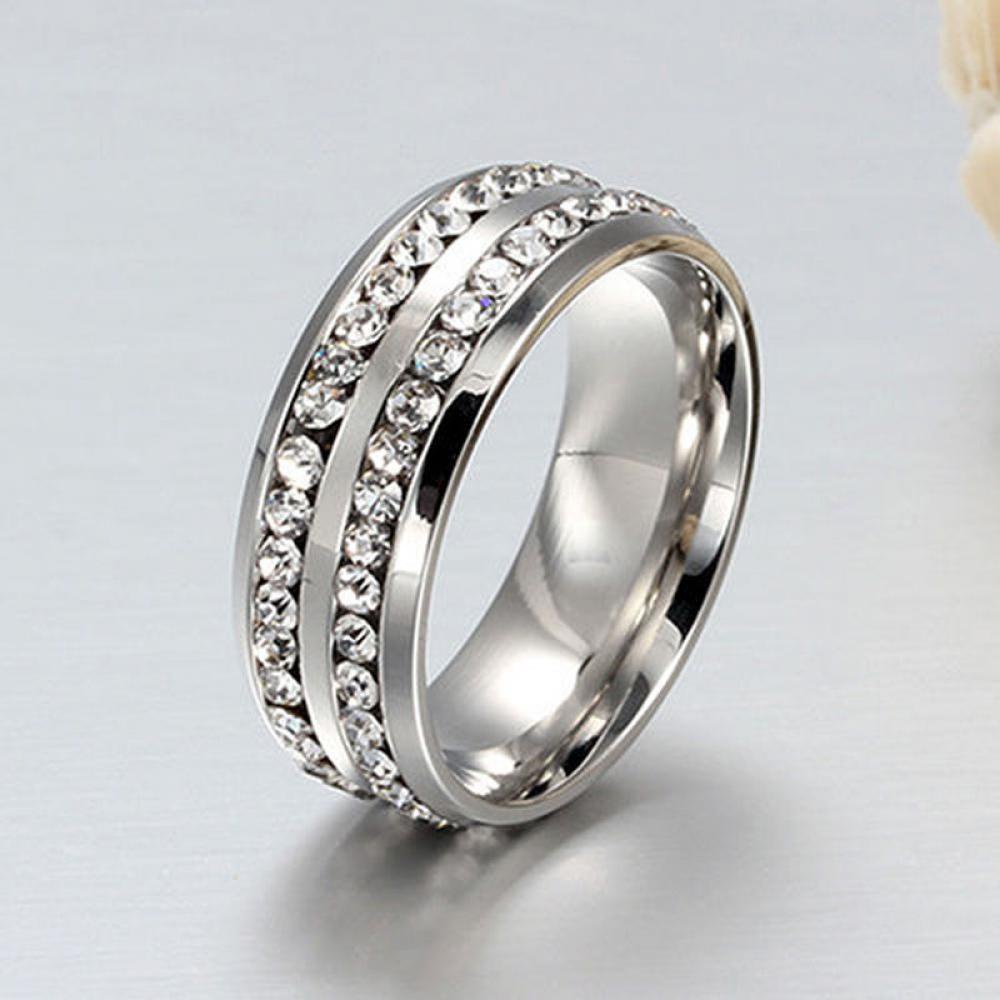 Nhẫn Thời Trang Cho Nữ|Nhẫn Thép Không Gỉ Nhiều Màu Sắc Đầy Cá Tính