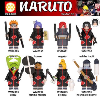 Đồ chơi lắp ráp Minifigures nhân vật Naruto Shippuden bộ WM6106