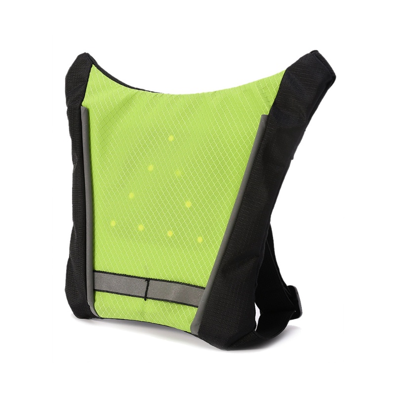 Áo Khoác Đèn LED Cảnh Báo An Toàn Cho Đi Xe Đạp