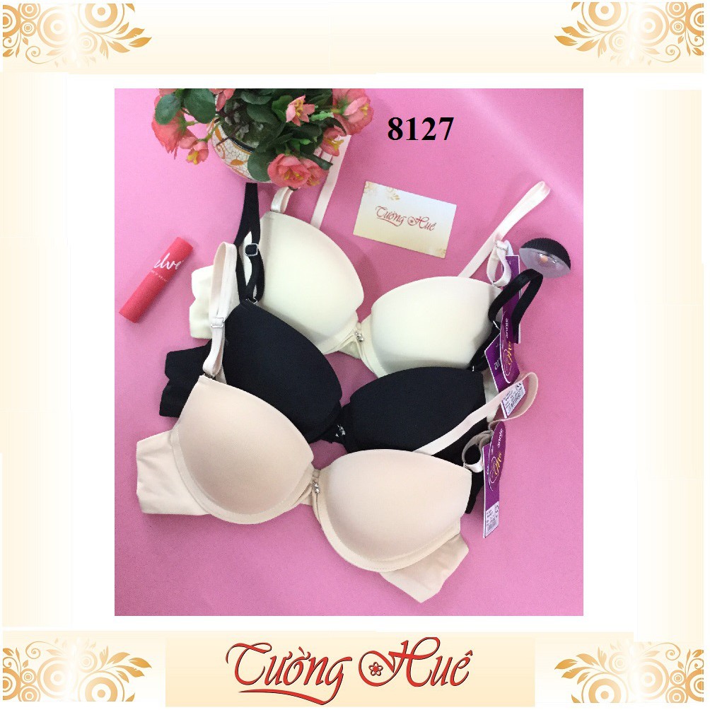 Áo lót nữ annie Bra 8127 dầy nâng trơn.