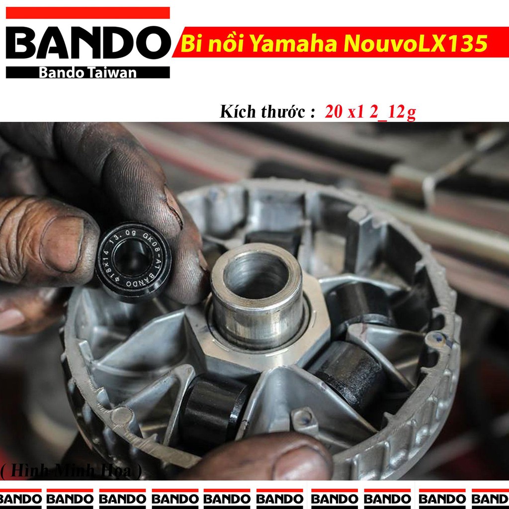 Bi nồi Bando Yamaha NouvoLX 135cc