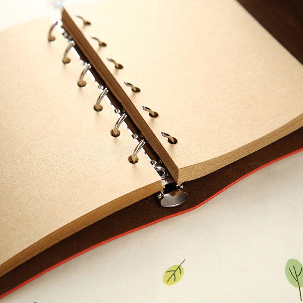 Needway Sổ Tay Ghi Chú Dây Thừng Vải Trơn Kiểu Cổ Điển Chất Lượng Cao Có Thể Thay Thế Được