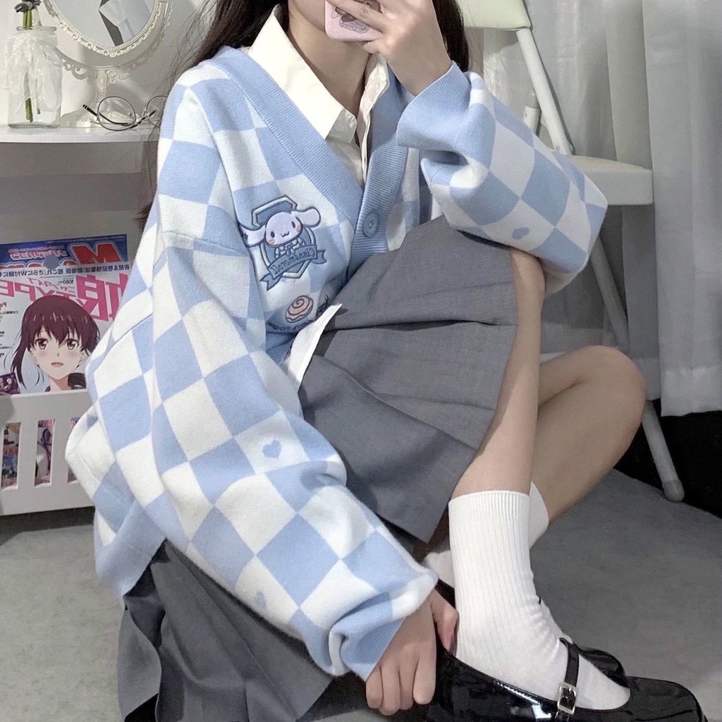 Áo Khoác Cardigan Nữ Thêu Hoa Thời Trang