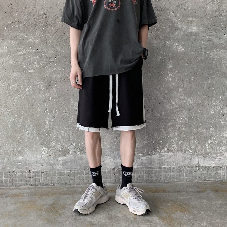 Quần Short / Sooc Nam Nữ Unisex, Ống Rộng Thời Trang Nam Phong Cách Hàn Quốc | BigBuy360 - bigbuy360.vn