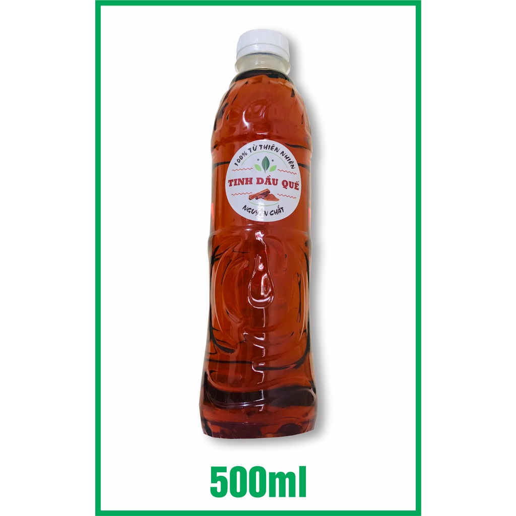 Tinh Dầu Quế Nguyên Chất - [500ml - 1 lít] - Làm Thơm Nhà, Khử Mùi, Xua Đuổi Côn Trùng, Giảm Căng Thẳng, Mệt Mỏi