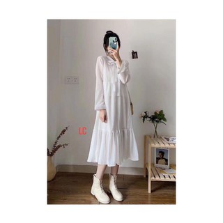 Váy Babydoll Tầng Ulzang Vintage