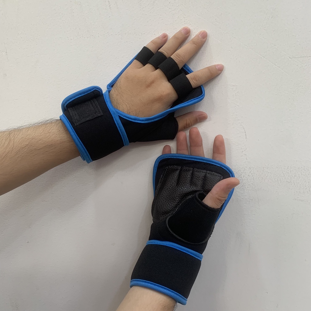 Bao Tay Dán Nhanh - BAO TAY TẬP GYM - Thương Hiệu Lâm Sport - Chất liệu thể thao -