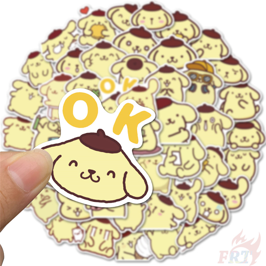❉ Pom Pom Purin Series 01 - Kawaii Sanrio Character Stickers ❉ 50Pcs/Set Anime Waterproof DIY Fashion Decals Doodle Stickers