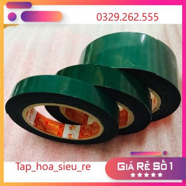 (Rẻ Vô địch) Băng dính xốp xanh 2 mặt cực chắc