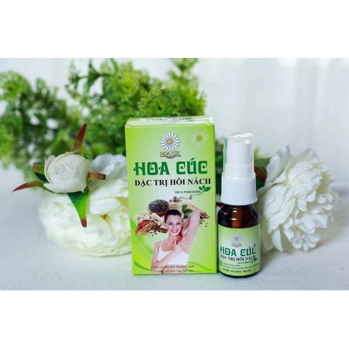 Xịt khử mùi hôi nách hoa cúc khử thâm làm trắng nách