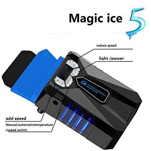 Quạt hút gió tản nhiệt laptop Coolcold Ice Magic 5 nguồn USB