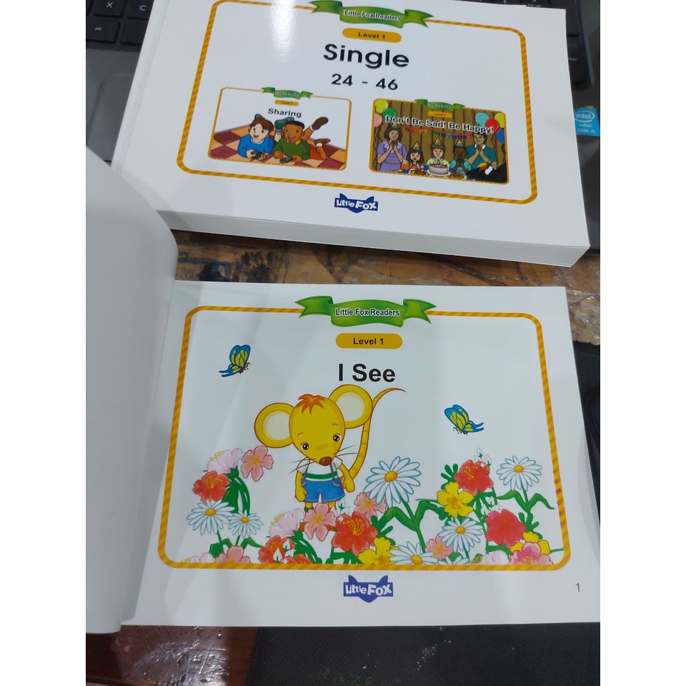 Sách - littler fox readers leverl 1 single