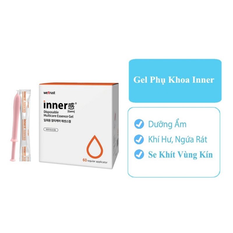 Gel Inner đũa thần Inner Hàn Quốc dung dịch vệ sinh phụ nữ se khít hồng thơm