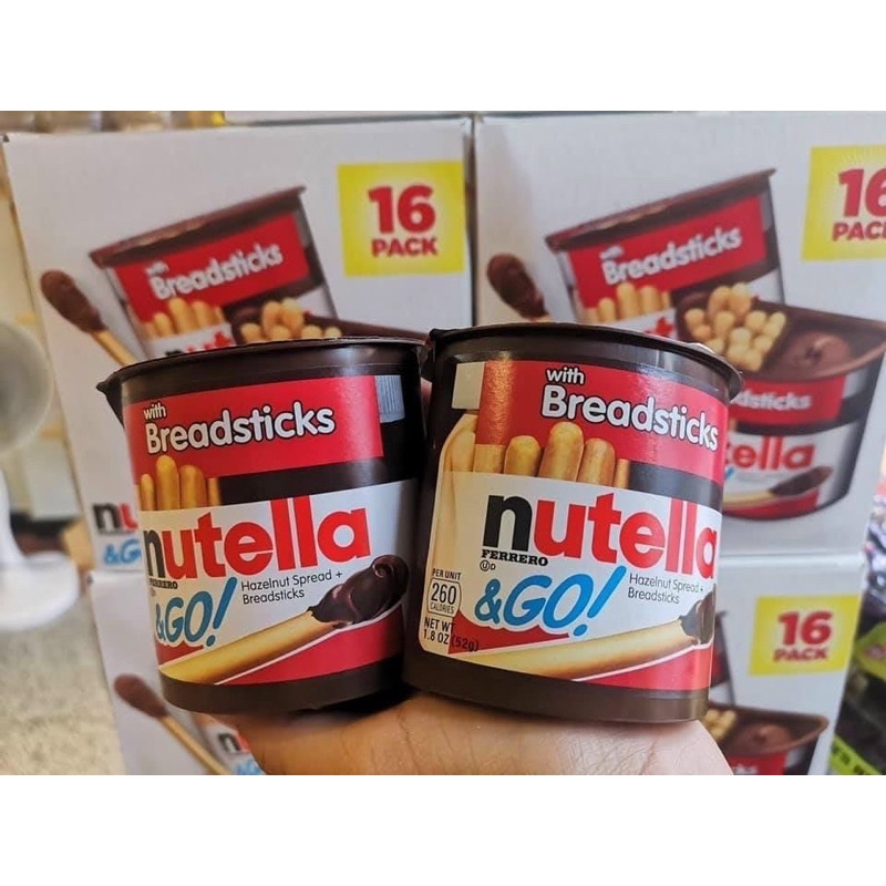 Bánh Nutella Mỹ thùng 16 hộp