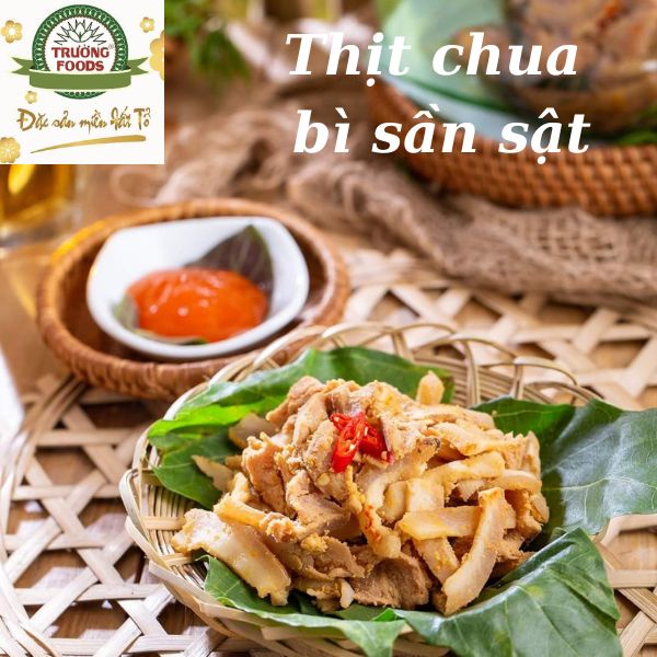 Thịt chua Trường Foods - bì sần sật  ship hỏa tốc 2h Hà Nội - đồ ăn vặt giá rẻ