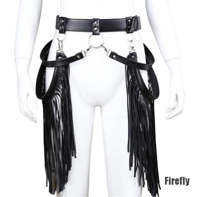 Thắt Lưng Da Pu Phối Tua Rua Thời Trang