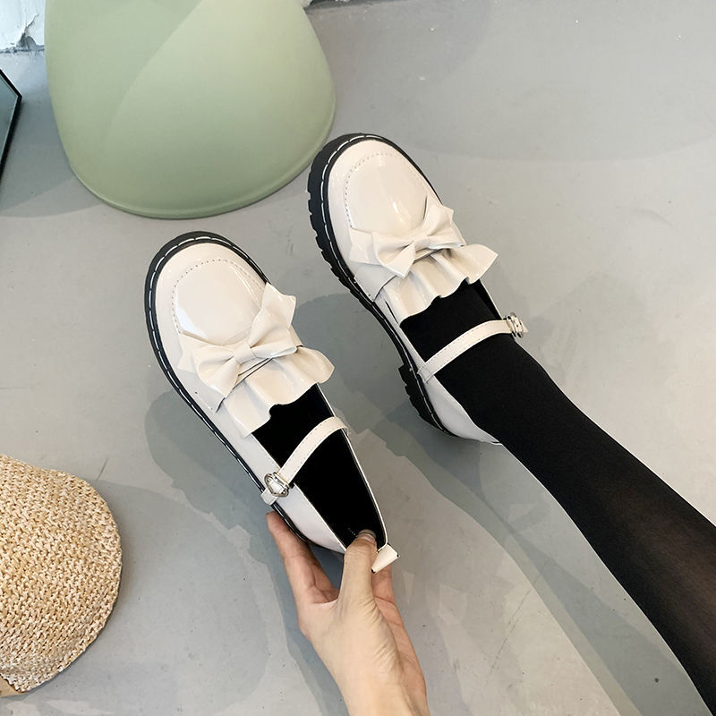 Giày Da Nữ Kiểu Dáng Thời Trang Phong Cách Nhật Bản | BigBuy360 - bigbuy360.vn