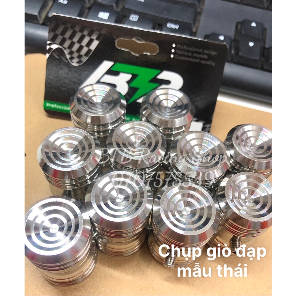 Ốc salaya chụp giò đạp inox 304 cho các dòng xe máy