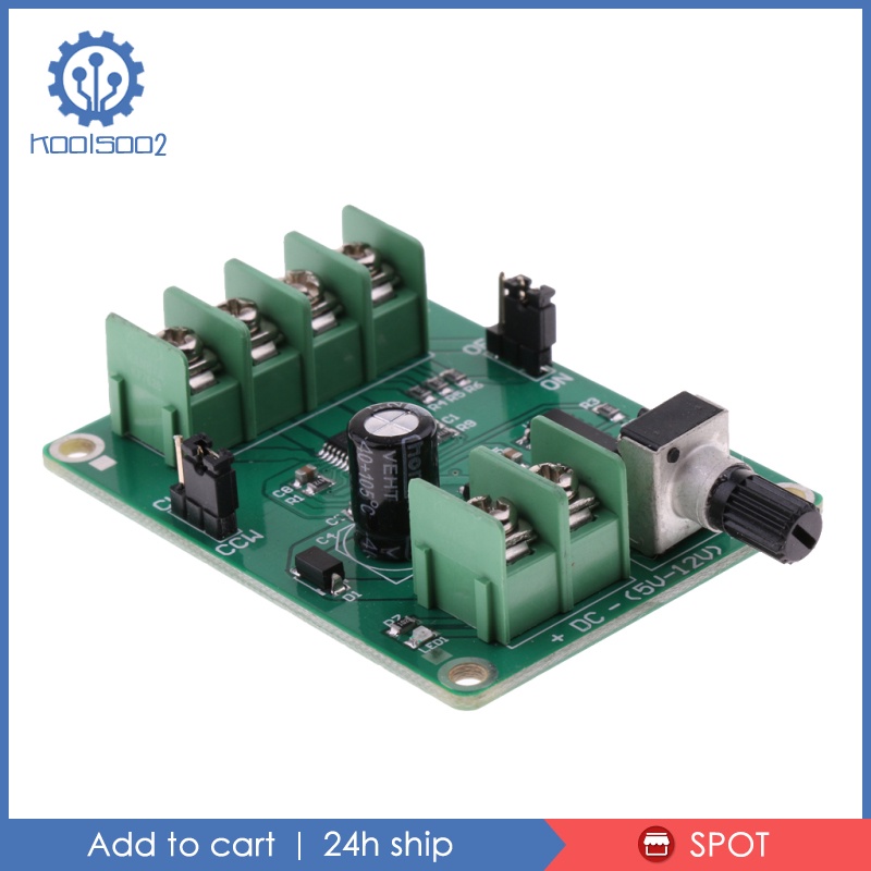 9-12V DC Brushless Motor Driver Board For Hard Drive 3/4 Wire Green
