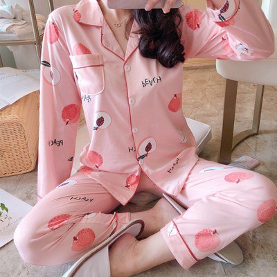 Đồ Bộ Nữ Pijama Tay Dài Quần Dài Cao Cấp Chất Dày Ấm YAN ROSE16 | BigBuy360 - bigbuy360.vn
