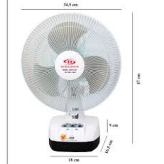 QUẠT SẠC HONJIANDA HJD-FL 301 (2 BÌNH)