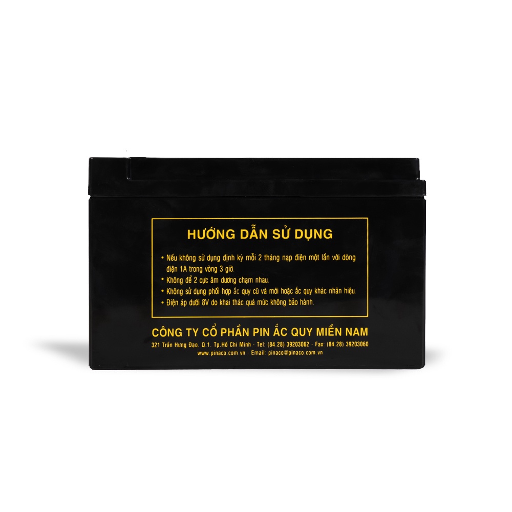 Ắc quy Xe đạp điện JP PA 12-7.2 | 12V - 7,2Ah