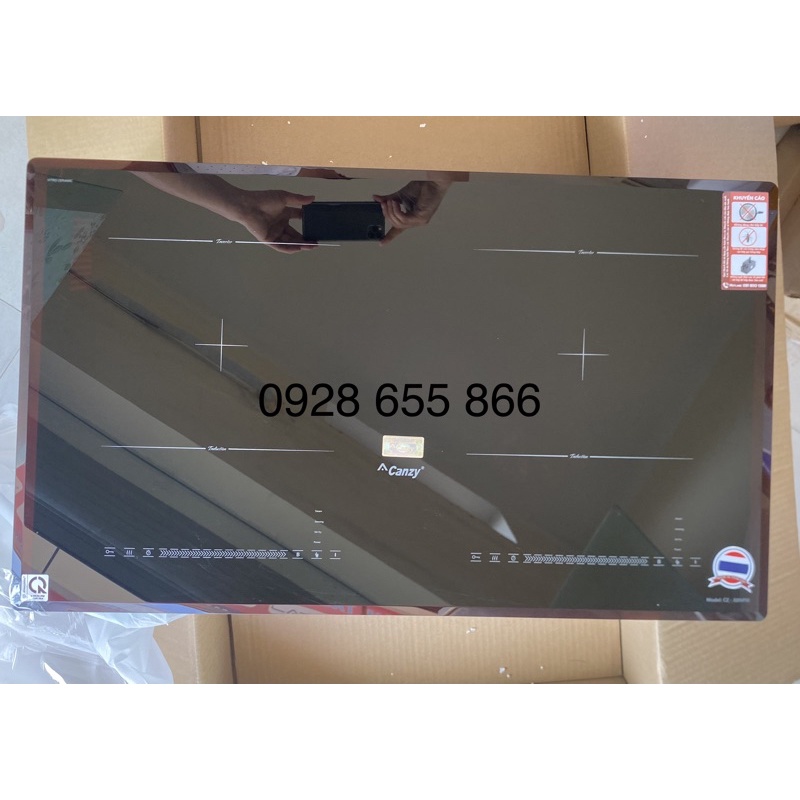 Bếp Từ Đôi Canzy CZ 88NPSI bếp từ âm chính hãng, nhiều tính năng Công nghệ Inverter tiết kiệm điện Nhập khẩu Thái Lan
