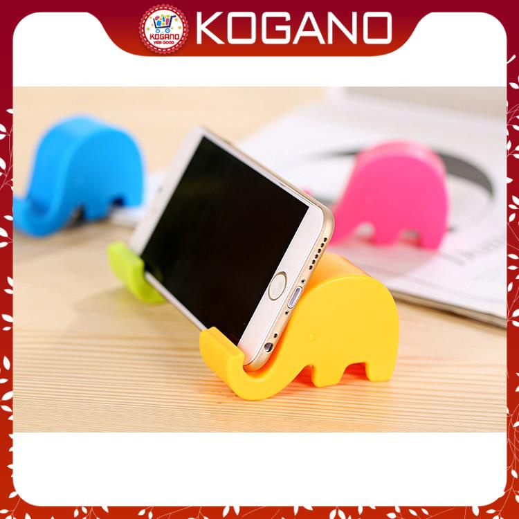 Giá đỡ điện thoại, máy tính bảng KOGANO đỡ điện thoại iPhone, Android, máy tính bảng iPad đa năng hình voi TA-001305