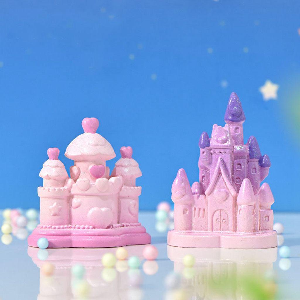 Mô Hình Lâu Đài NICKOLAS Dùng Trang Trí Tiểu Cảnh