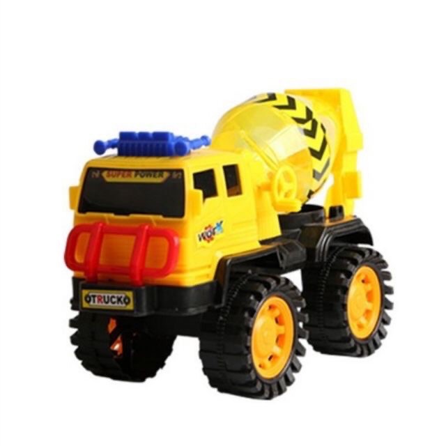 🧡FREESHIP🧡 Xe trộn bê tông xoay bồn tay quay -Xe bồn trộn bê tông cho bé
