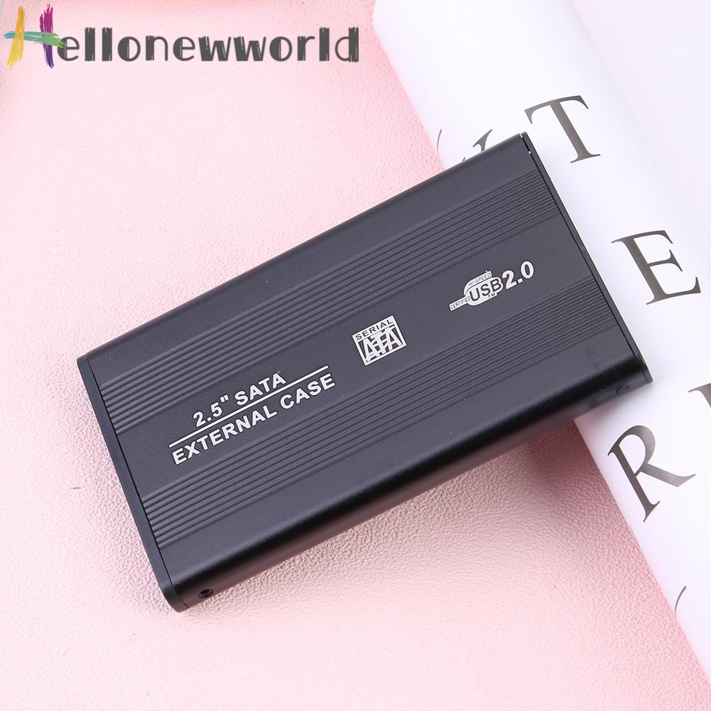 Hộp Đựng Ổ Cứng Sata Usb 2.0 2.5 Inch Bằng Hợp Kim Nhôm | BigBuy360 - bigbuy360.vn