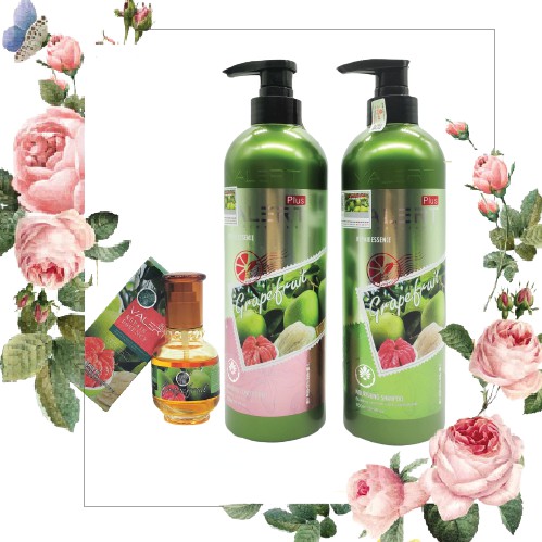 [Tặng Tinh Dầu] Bộ Dầu Gội Xả Bưởi Ngăn Ngừa Rụng Tóc Phục Hồi Hư Tổn Grapefruit 850ml*2 Của Anh[Drop2]