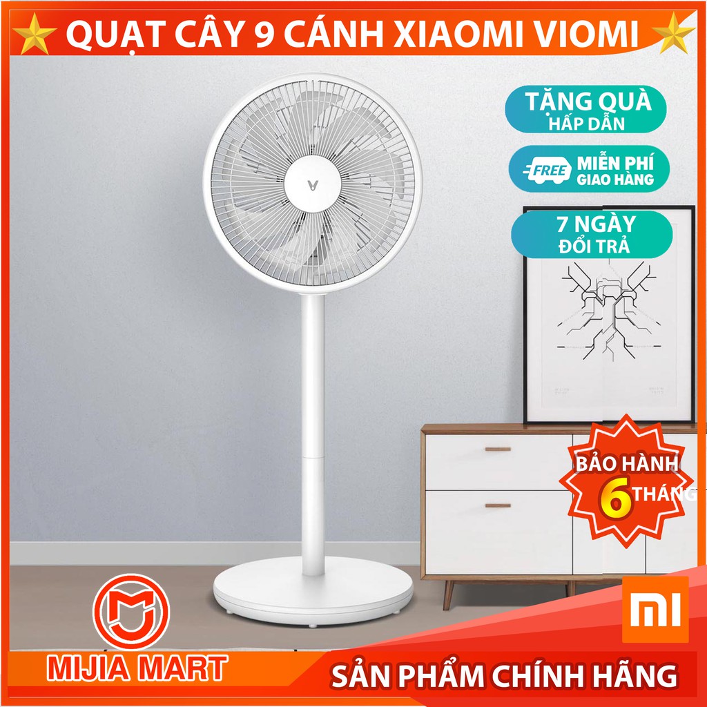 ✅ Quạt cây 9 cánh Xiaomi Viomi. Quạt đứng VXFS12A-J