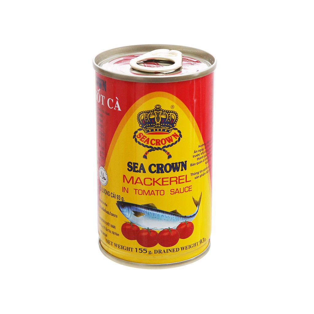 Cá nục sốt cà Sea Crown hộp 155g tienluat97