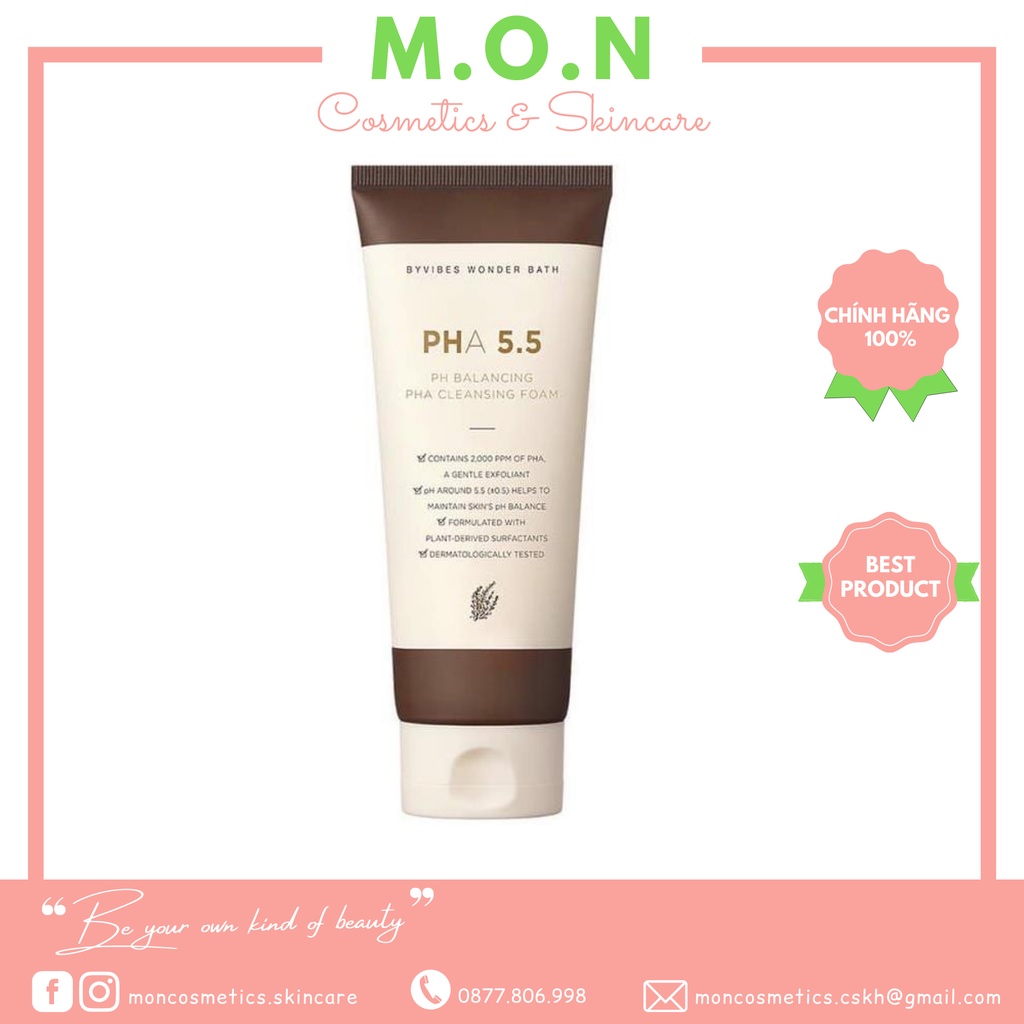 Sữa rửa mặt PHA 5.5 pH Balancing PHA cleansing Foam
