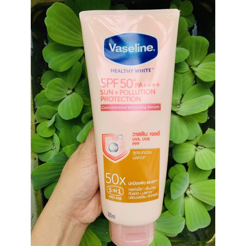 DƯỠNG THỂ CHỐNG NẮNG VASELINE 50x THÁI LAN ( CHÍNH HÃNG )