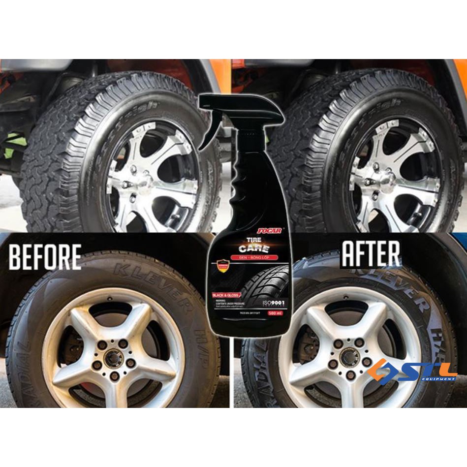 [Chính Hãng] Chai xịt chăm sóc lốp phục hồi cao su - 3M Tire Restorer PN39042 473ml (Đen) NKLUBE