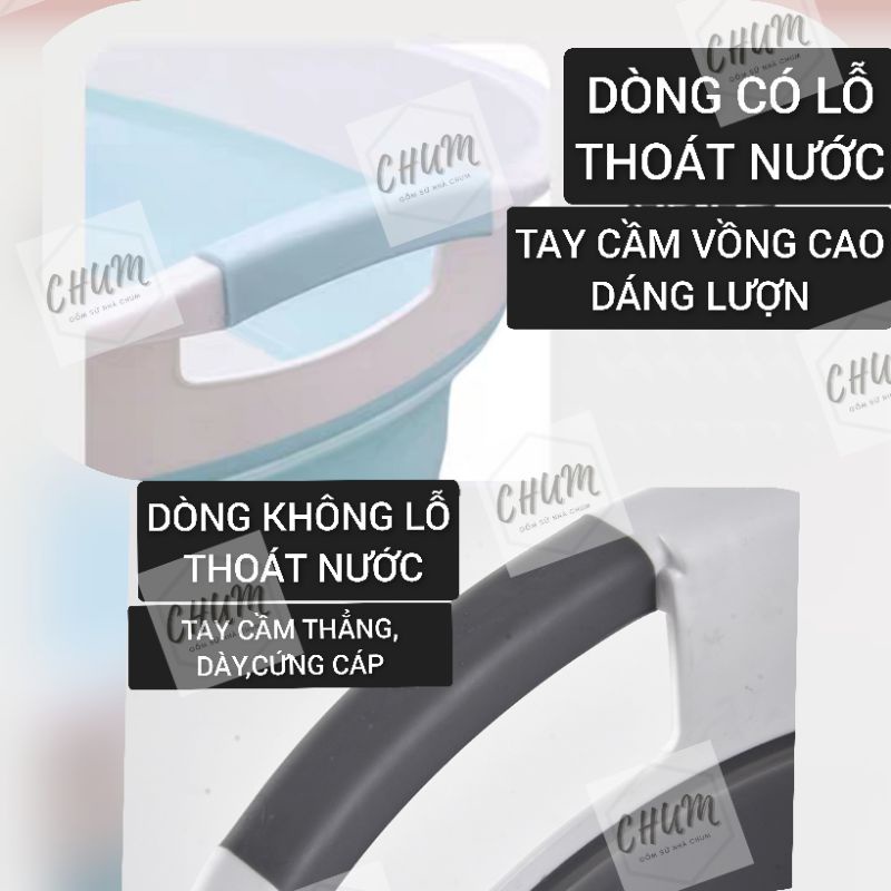 Chậu giặt quần áo silicon gấp gọn